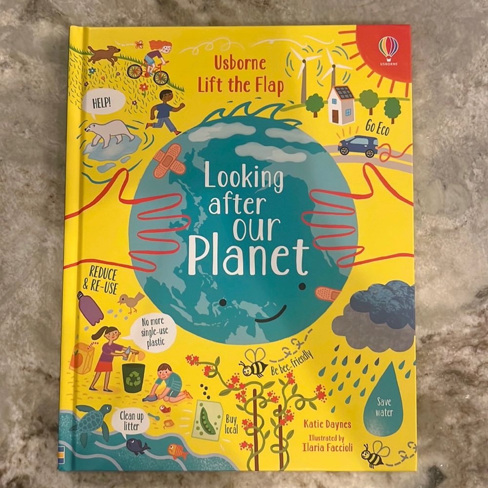 Looking After Our Planet - Lift the Flap Book - Hardback Book